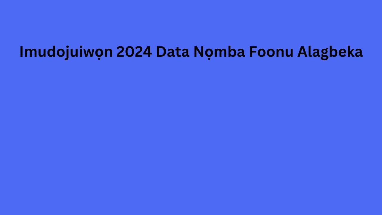 Imudojuiwọn 2024 Data Nọmba Foonu Alagbeka