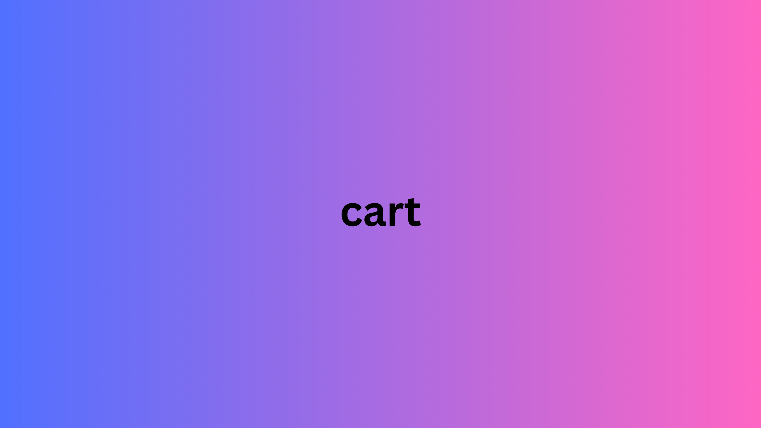 cart