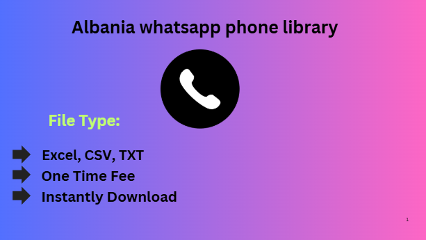 Albania whatsapp phone library