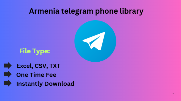 Armenia telegram phone library