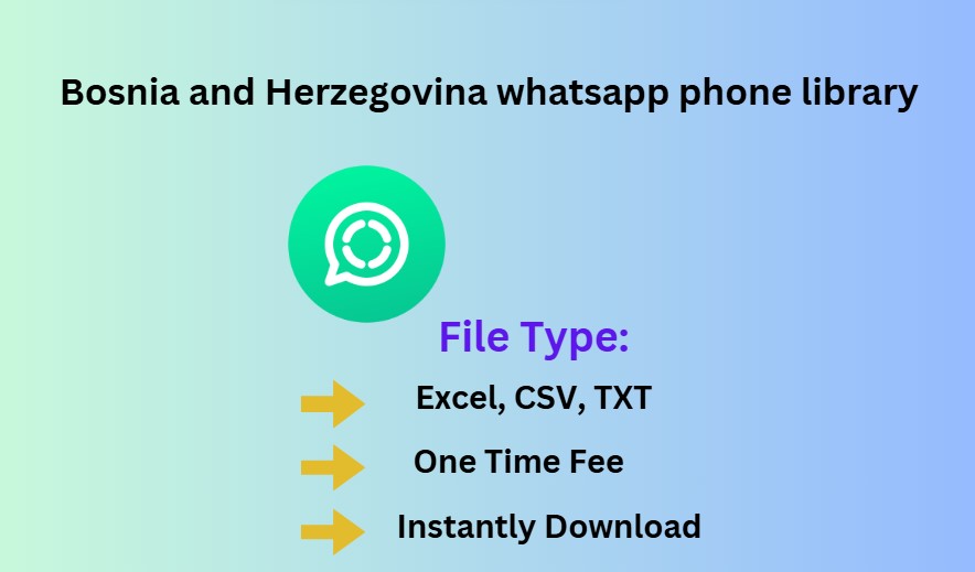 Bosnia and Herzegovina whatsapp phone library