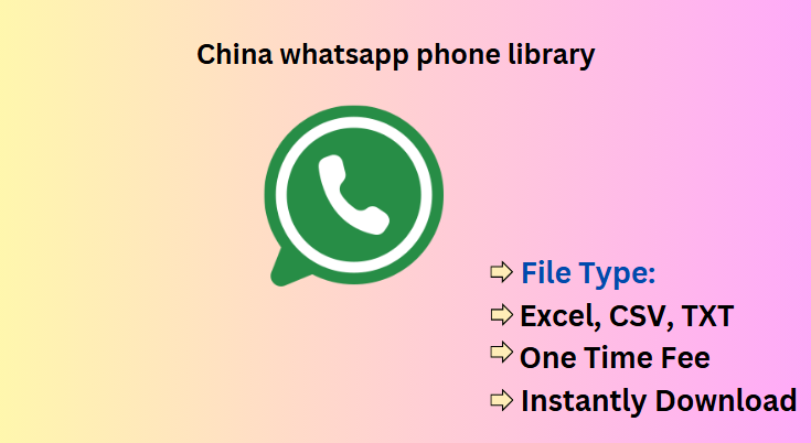 China whatsapp phone library