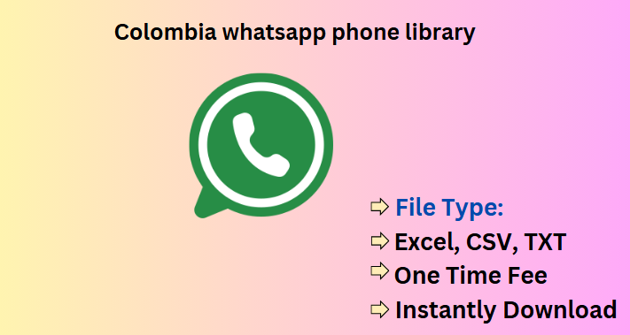 Colombia whatsapp phone library