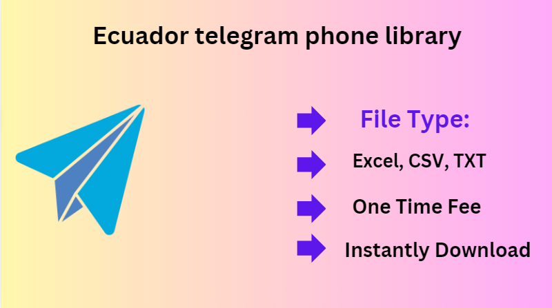 Ecuador telegram phone library