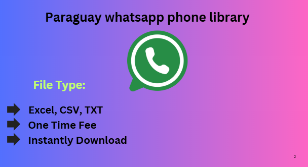 Paraguay whatsapp phone library