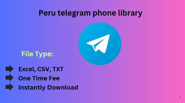 Peru telegram phone library