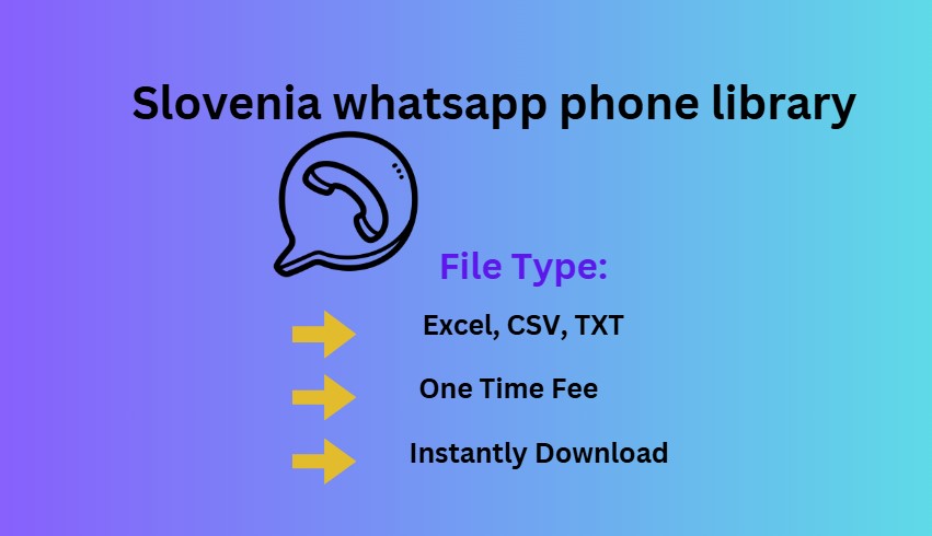 Slovenia whatsapp phone library