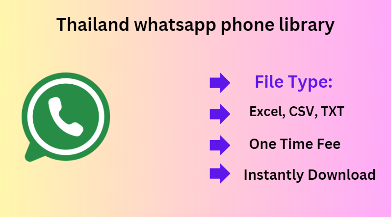 Thailand whatsapp phone library