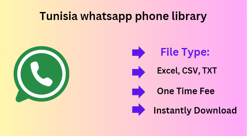 Tunisia whatsapp phone library