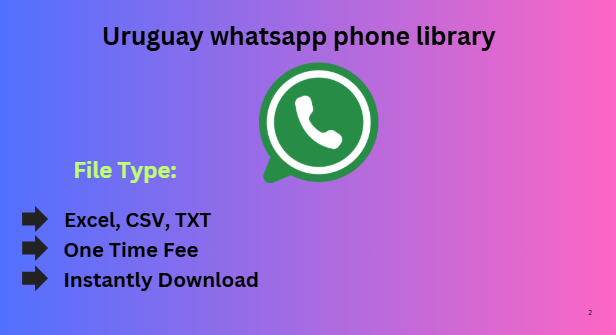 Uruguay whatsapp phone library